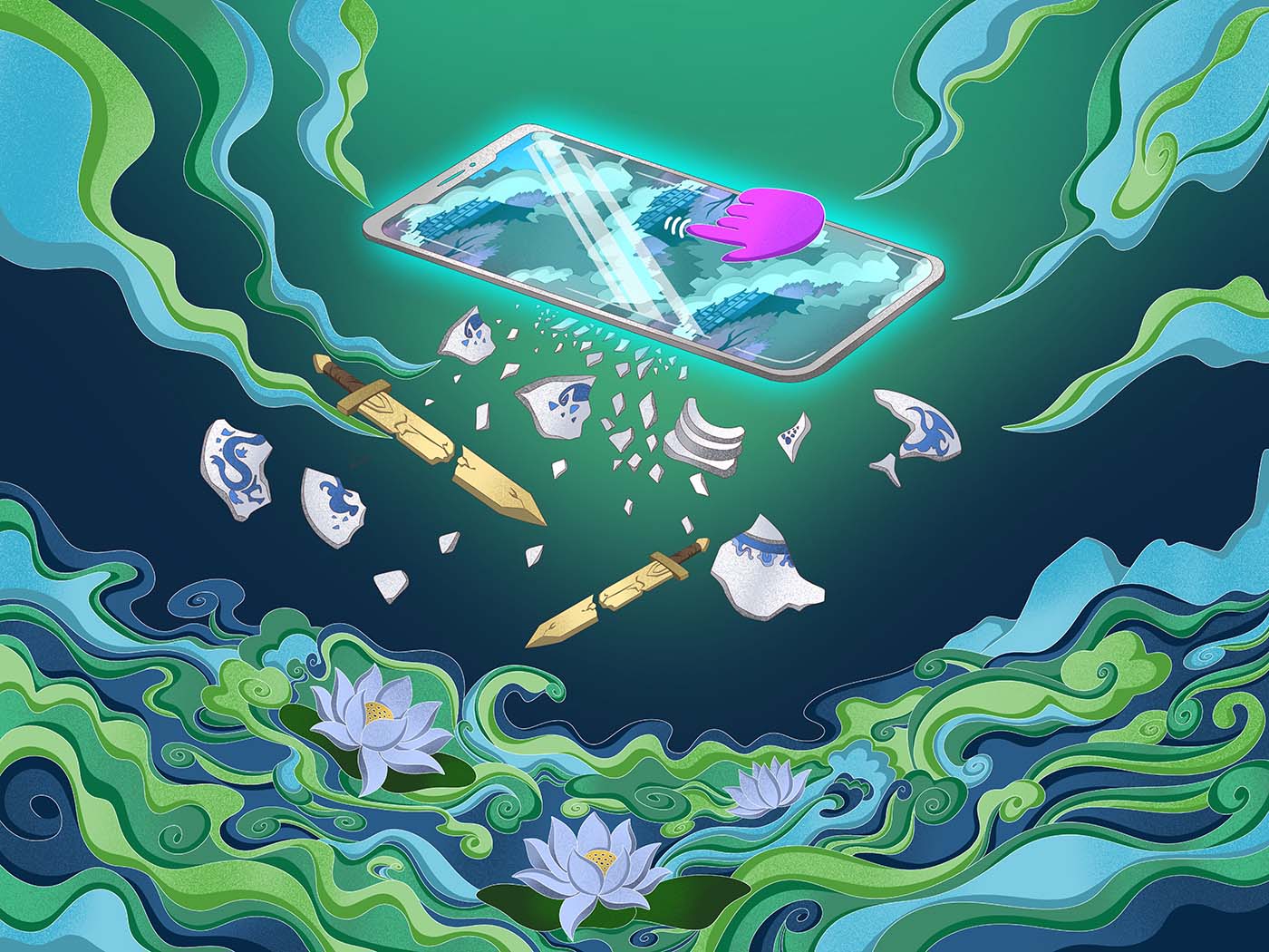 Feixue Mei - Shattered Spirituality and the Digital Tap